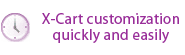 X-Cart customization quickly and easily